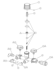 Section_2 Diagram and Parts List for HPA158190901  Powermate Compressor