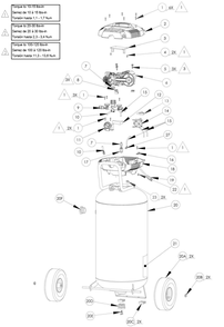 Section_1 Diagram and Parts List for VLH158300901  Powermate Compressor