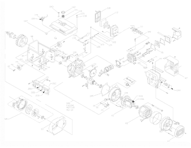 Section_1 Diagram and Parts List for PC0102301  Powermate Generator