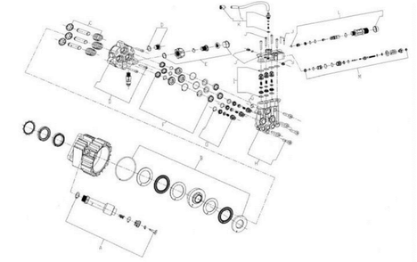 Section_2 Diagram and Parts List for PW0872650  Powermate Pressure Washer