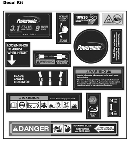 Section_21 Diagram and Parts List for PWLE07991  Powermate Edger