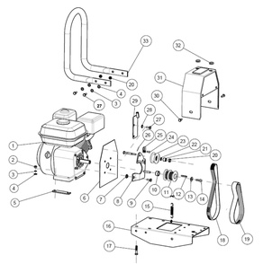 Section_2 Diagram and Parts List for PRTT196E  Powermate Tiller