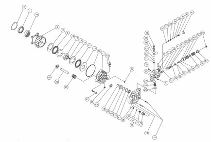 Section_2 Diagram and Parts List for PW091240001  Powermate Pressure Washer
