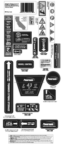 Section_17 Diagram and Parts List for PWSTM43172  Powermate Trimmer