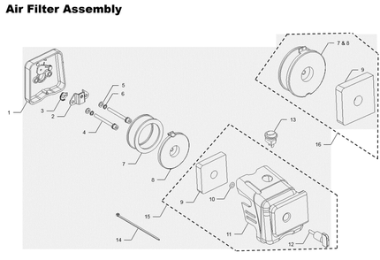 Section_7 Diagram and Parts List for PWSTM43172  Powermate Trimmer