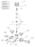 Page B Diagram and Parts List for 835-522  Powermate Compressor