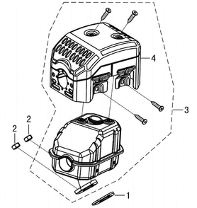 Section_10 Diagram and Parts List for EPW1792500  Powermate Pressure Washer