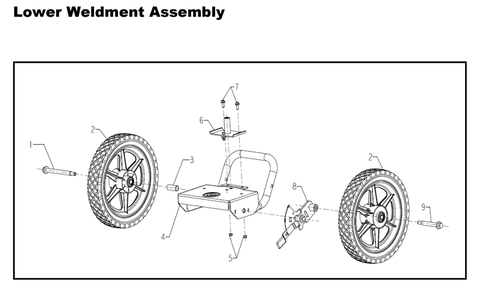 Section_4 Diagram and Parts List for PWSTM43172  Powermate Trimmer
