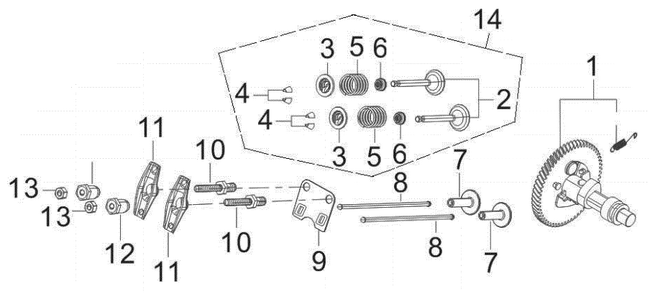 Section_5 Diagram and Parts List for EPW2123100  Powermate Pressure Washer