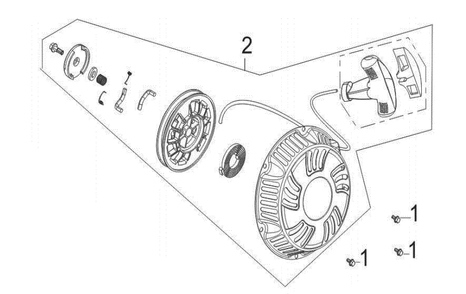 Section_6 Diagram and Parts List for EPW2123100  Powermate Pressure Washer