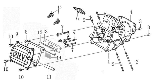 Section_7 Diagram and Parts List for PRTT196E  Powermate Tiller