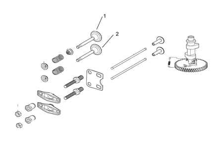 Section_12 Diagram and Parts List for PFTT140  Powermate Tiller