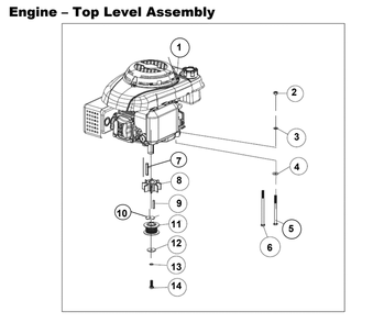 Section_2 Diagram and Parts List for PFTT1401  Powermate Tiller