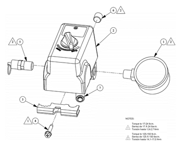 Section_3 Diagram and Parts List for LA370605602  Powermate Compressor