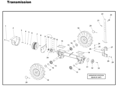 Section_5 Diagram and Parts List for PRTT212  Powermate Tiller