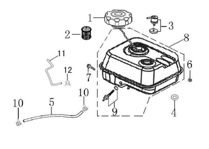 Section_17 Diagram and Parts List for PRTT196E  Powermate Tiller