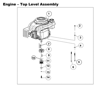 Section_2 Diagram and Parts List for PFTT140  Powermate Tiller