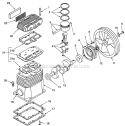Page C Diagram and Parts List for CL0502713  Powermate Compressor