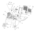 Page A Diagram and Parts List for CP0502013  Powermate Compressor