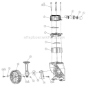 Page A Diagram and Parts List for CTA5090412  Powermate Compressor