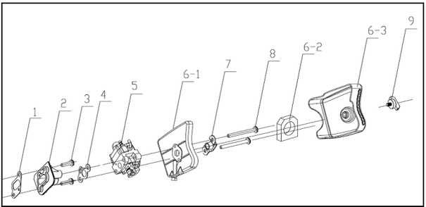 Part Location Diagram of A203643 Powermate Kit Filters