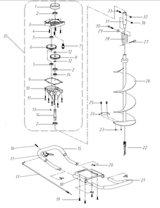 Part Location Diagram of A201181 Southland Blade, Earth