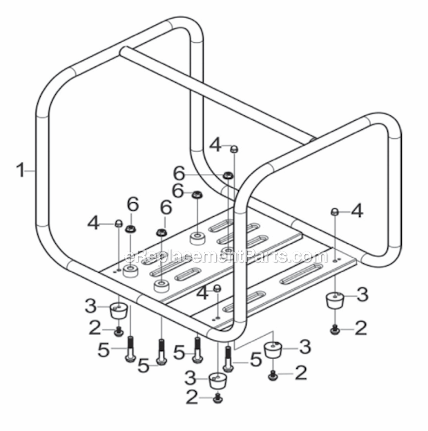 Page B Diagram and Parts List for PP0100363  Powermate Generator