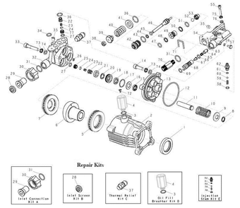 Section_14 Diagram and Parts List for EPW2123100  Powermate Pressure Washer