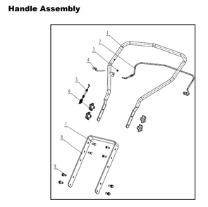 Section_3 Diagram and Parts List for PFTT1401  Powermate Tiller