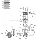 Page B Diagram and Parts List for HC125A  Powermate Compressor