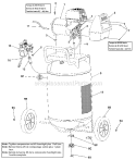 Page A Diagram and Parts List for L0502710  Powermate Compressor