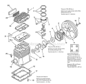 Page B Diagram and Parts List for L0503013  Powermate Compressor