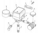 Page B Diagram and Parts List for L0602112  Powermate Compressor