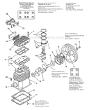 Page B Diagram and Parts List for L6506016  Powermate Compressor