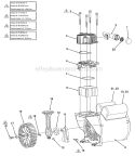 Page C Diagram and Parts List for LA0602112  Powermate Compressor