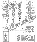 Page B Diagram and Parts List for LA4546065  Powermate Compressor