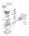 Page B Diagram and Parts List for ML6506016  Powermate Compressor