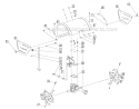 Page O Diagram and Parts List for P-RTT-196MD  Powermate Tiller