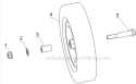 Part Location Diagram of A100463 Powermate Flatwasher