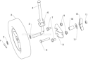 Part Location Diagram of A100453 Powermate Flatwasher