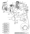 Page A Diagram and Parts List for P0200312  Powermate Compressor