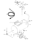 Page A Diagram and Parts List for P0200608  Powermate Compressor
