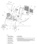 Part Location Diagram of 166-0052 Powermate Run Capacitor, Silver