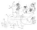 Page A Diagram and Parts List for P0602012  Powermate Compressor