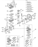 Page B Diagram and Parts List for PA1982054  Powermate Compressor
