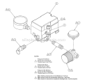 Page C Diagram and Parts List for PA1982054  Powermate Compressor