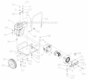 Page A Diagram and Parts List for PL054300017  Powermate Generator