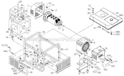 Part Location Diagram of 0050426 Powermate Solenoid
