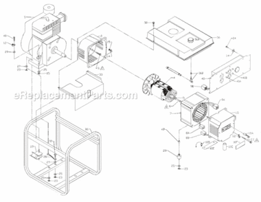 Page A Diagram and Parts List for PM052531217  Powermate Generator