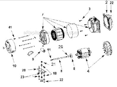 Part Location Diagram of 0056798 Powermate Capacitor